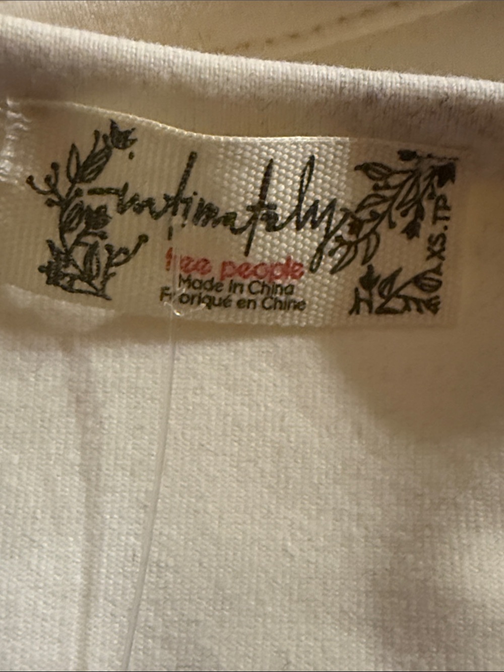 NWT free people intimately body suit size xsmall. - Picture 2 of 8